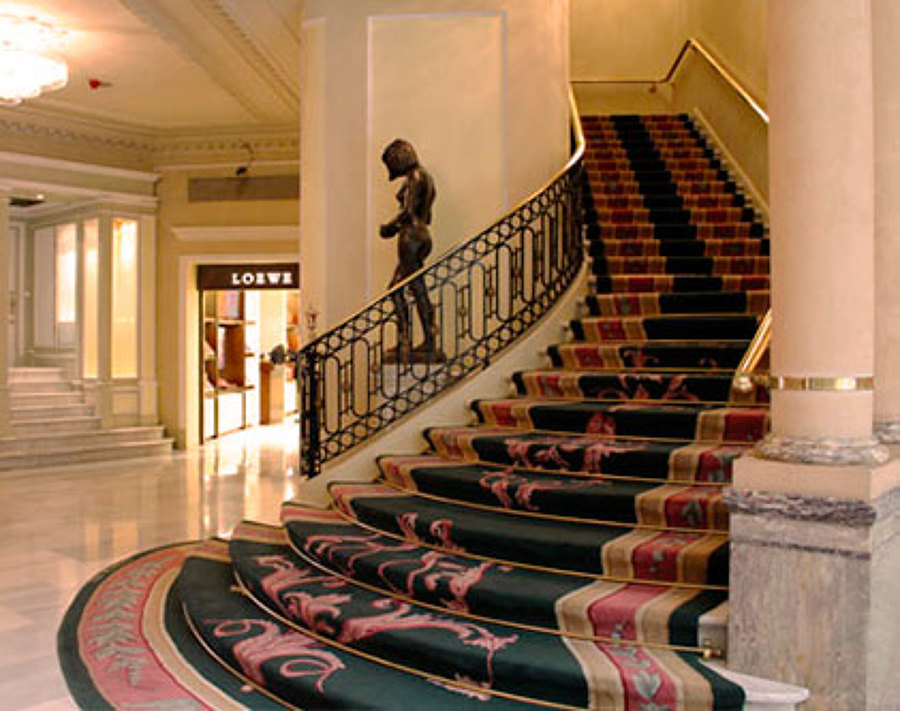 Moquetas en escaleras