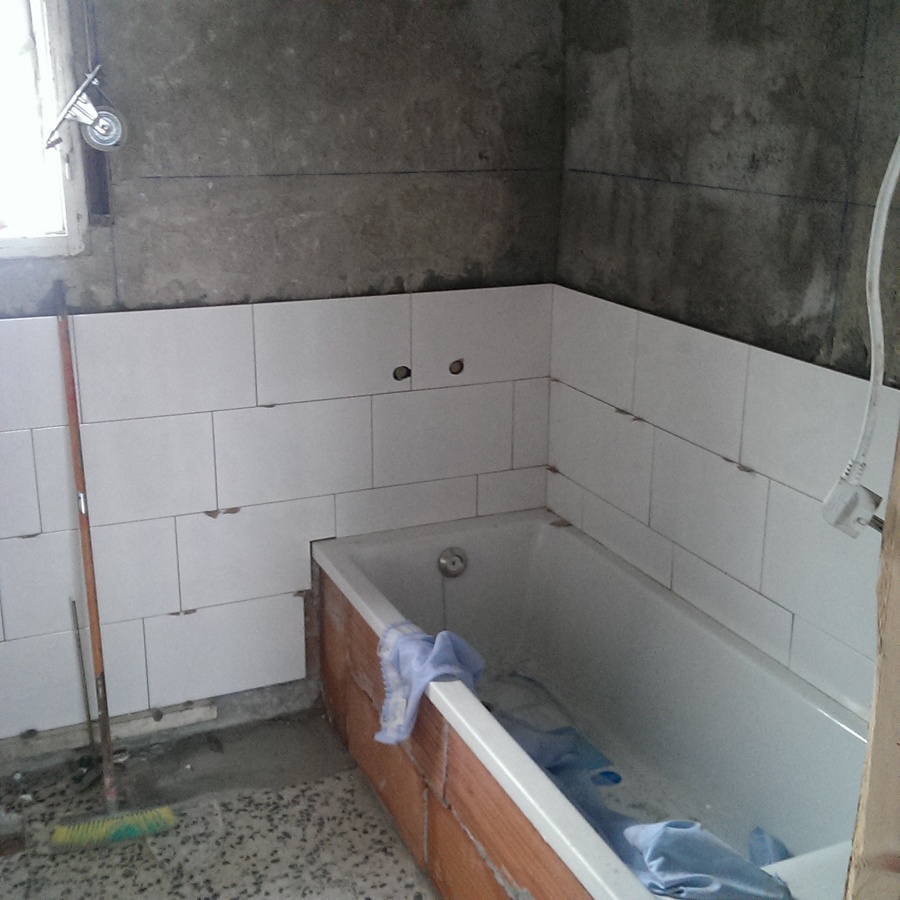 MORTERO Y ALICATADO BAÑO 1