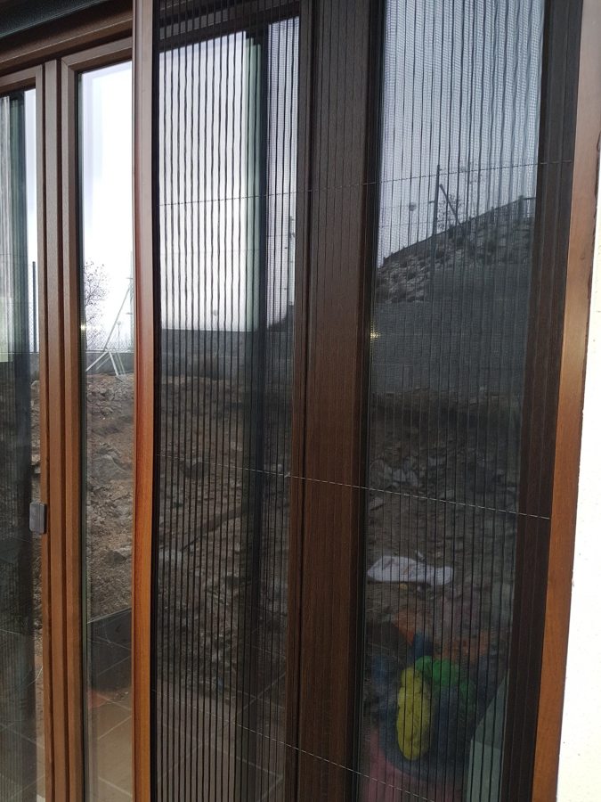 mosquiteras plisadas