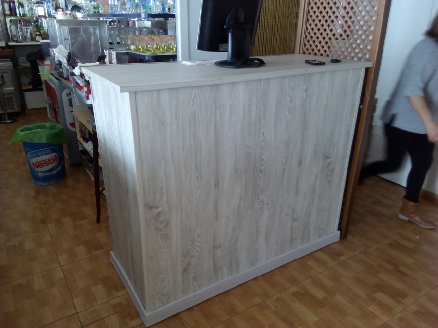 Mostrador comercio heladería