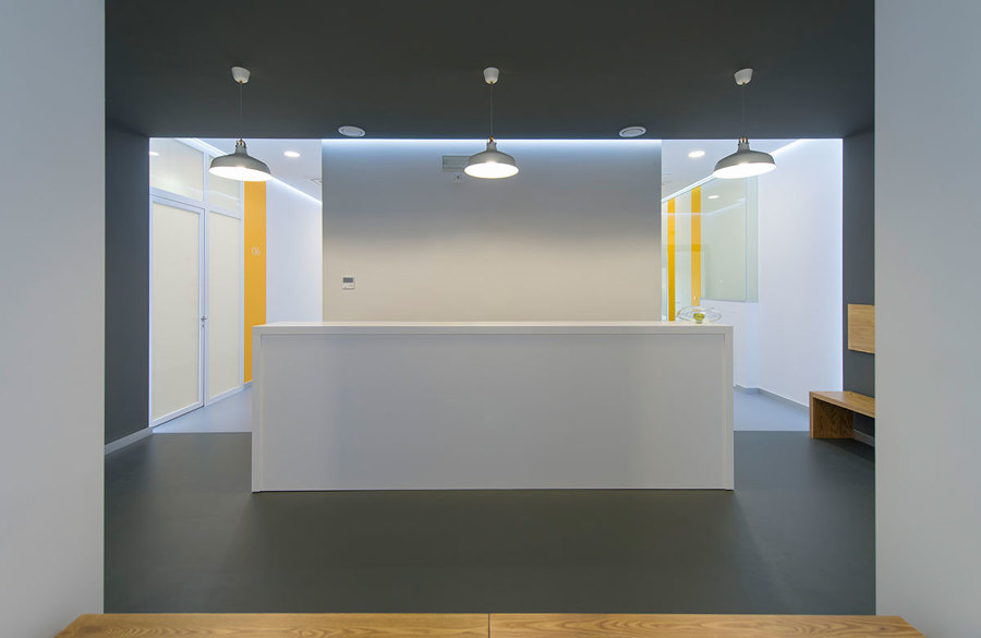 Mostrador de la clínica