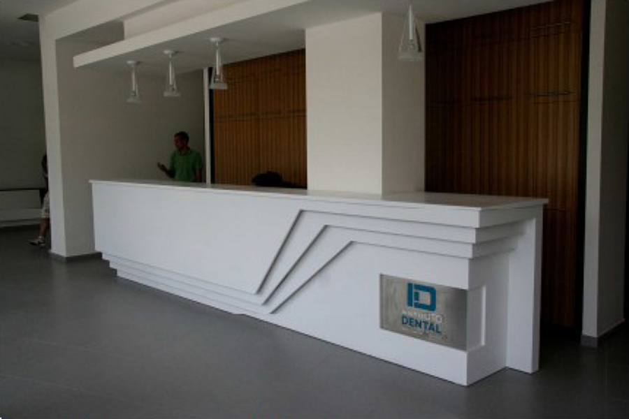 Mostrador recepción