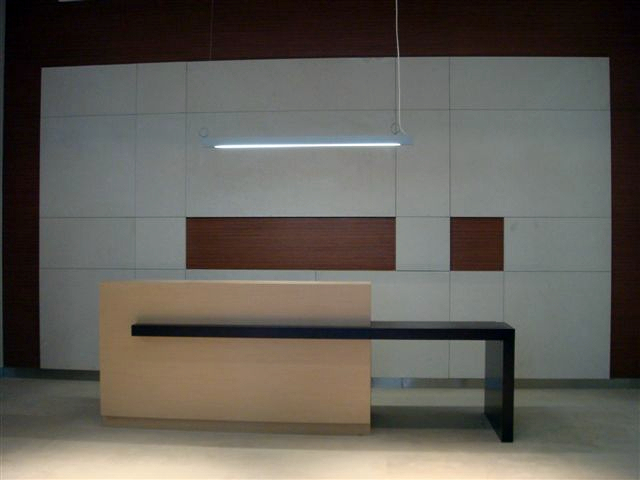 Mostrador recepción