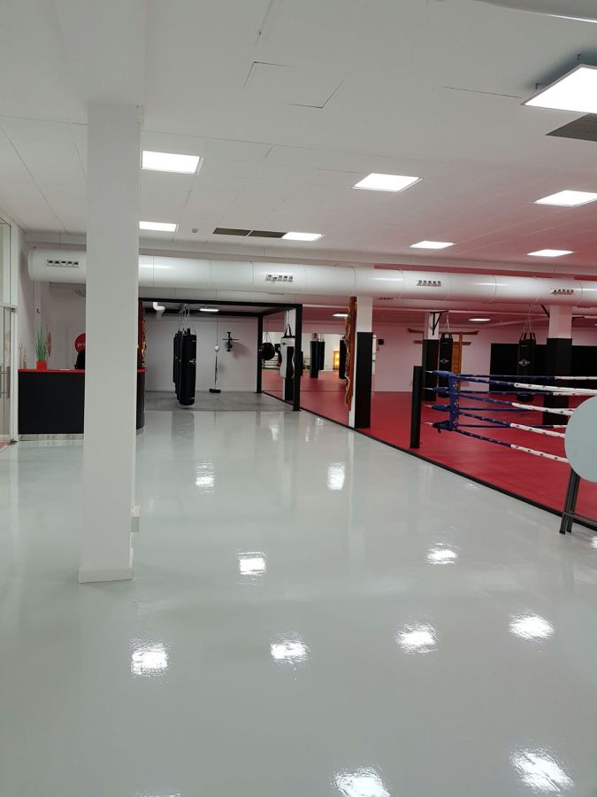 mostrador y estructura sacos