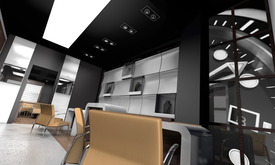 Mostradores de tienda