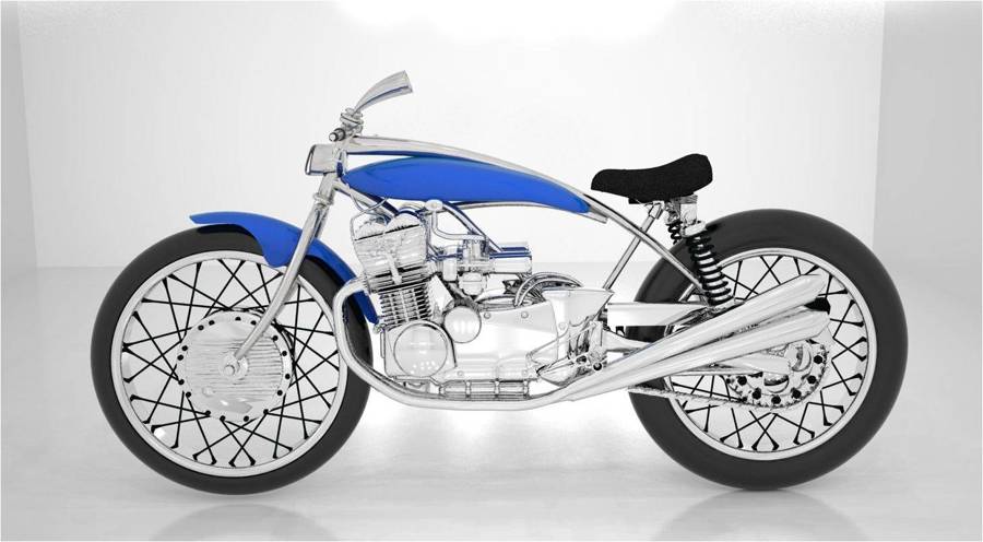 Moto design custom