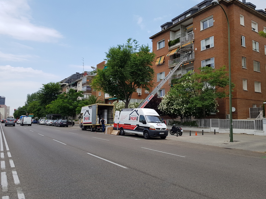 MUDANZA DE PISO COMPLETO EN MADRID CAPITAL