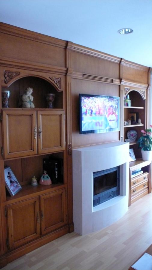 MUEBLE ADAPTADO CON CHIMENEA