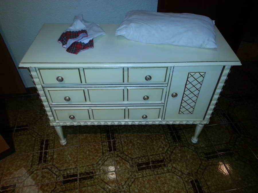 mueble antes de lacado