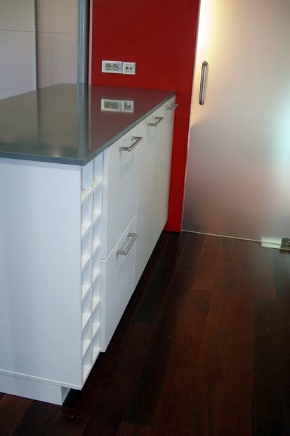 Mueble botellero cocina