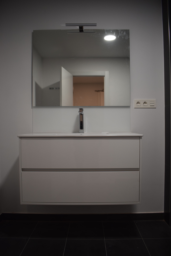 mueble de baño suspendido