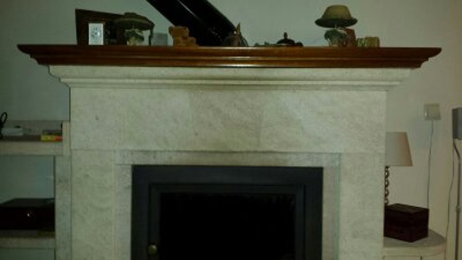 mueble de mares + instalacion de chimenea