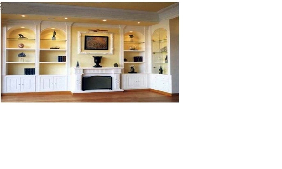 mueble de obra en salon 