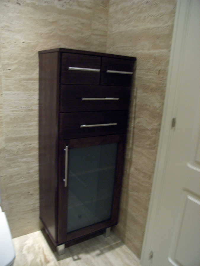 Mueble de pie wengue