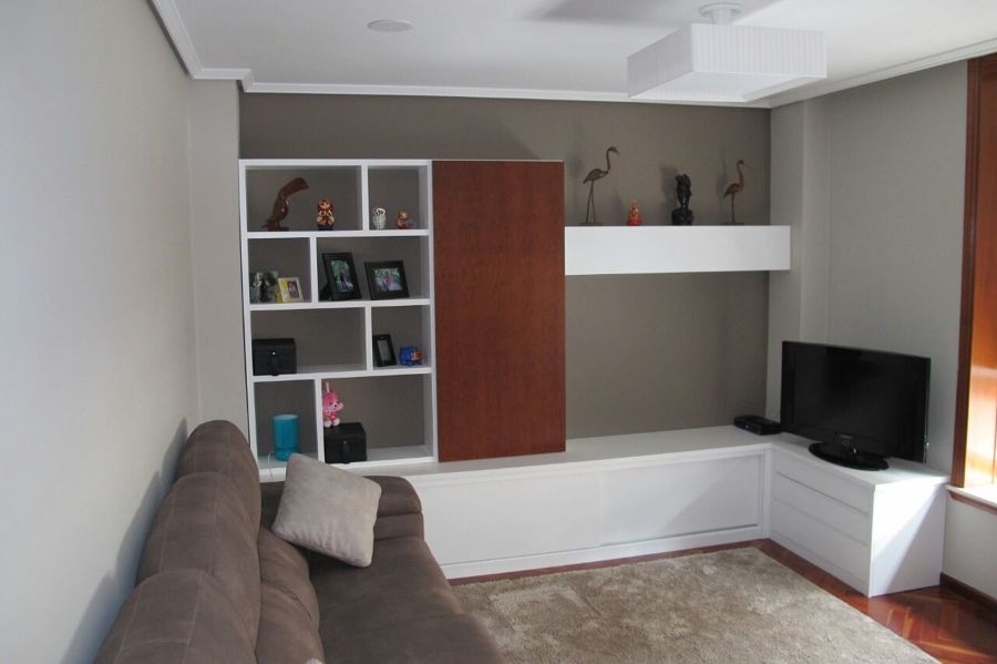 Mueble de salón en L