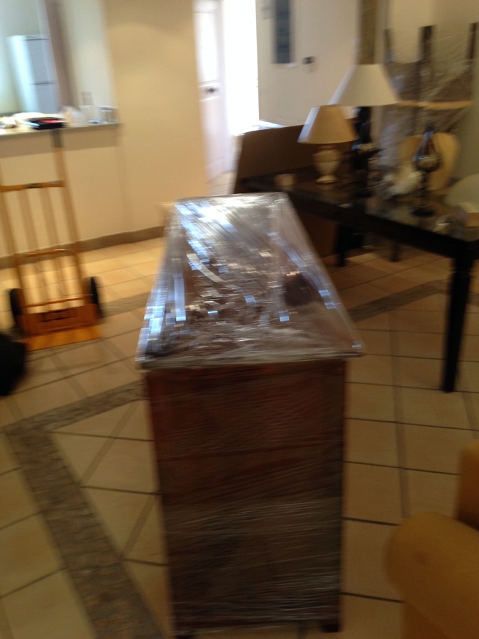 Mueble embalado 