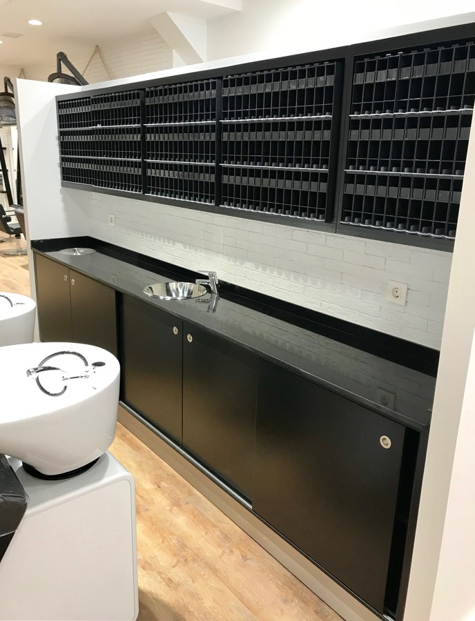 MUEBLE LABORATORIO LAVACABEZAS