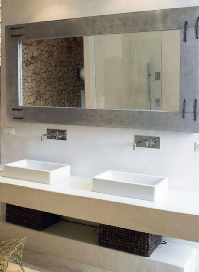 Mueble lavabo en perla