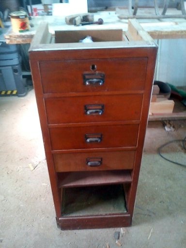 Mueble oficina años 1950