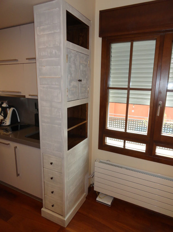 Mueble separador cocina-comedor