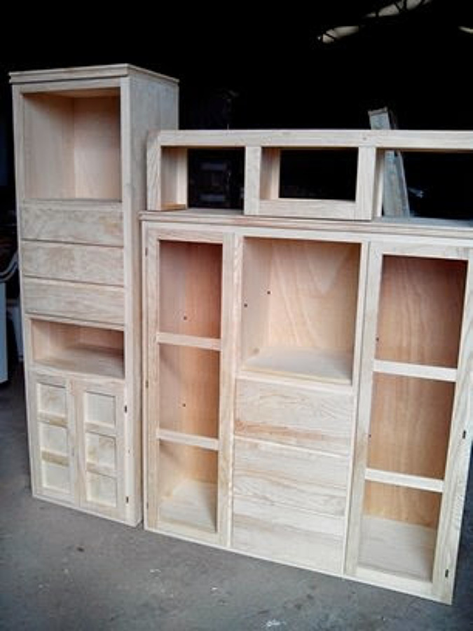 muebles a medida en madera maciza