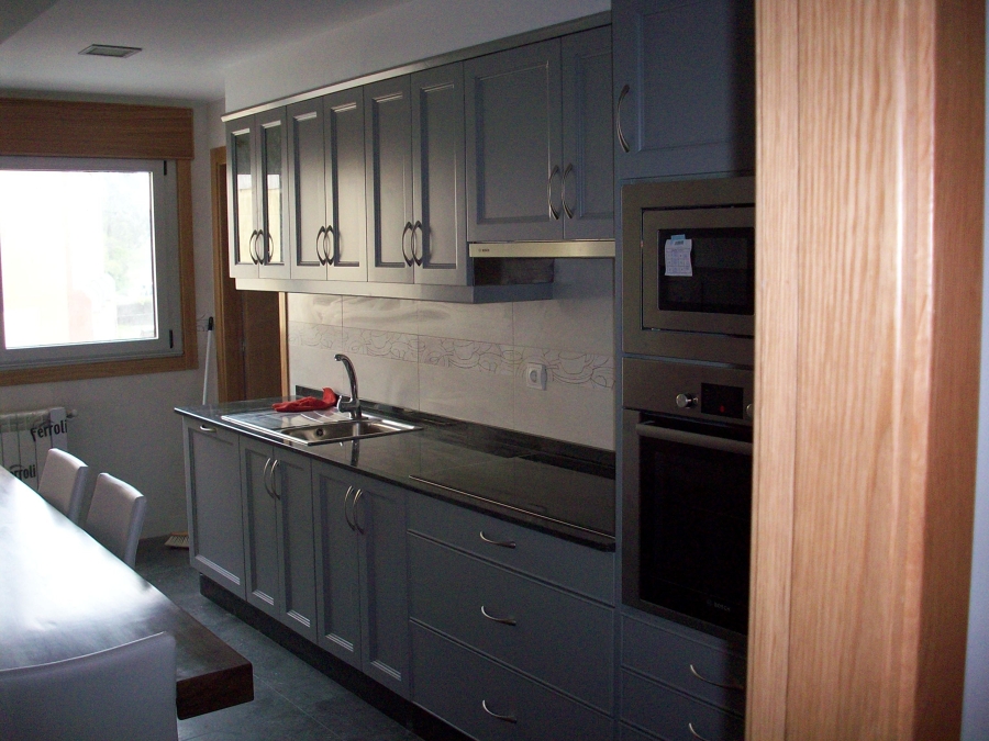 Muebles cocina lacados a mano