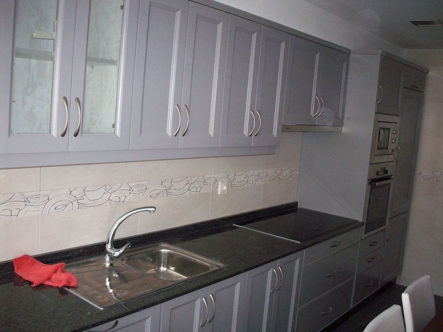 Muebles cocina lacados a mano