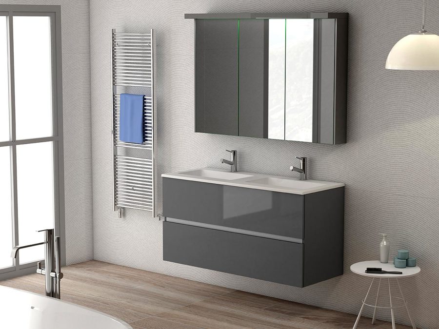 Muebles de baño para dos personas