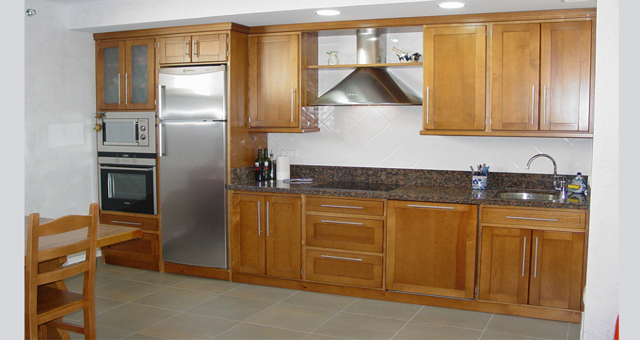 MUEBLES DE COCINA DE MADERA 7