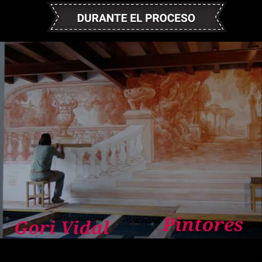 Mural a nano alzada 20 m2