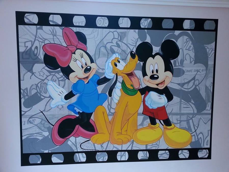 MURAL DISNEY PINTADO
