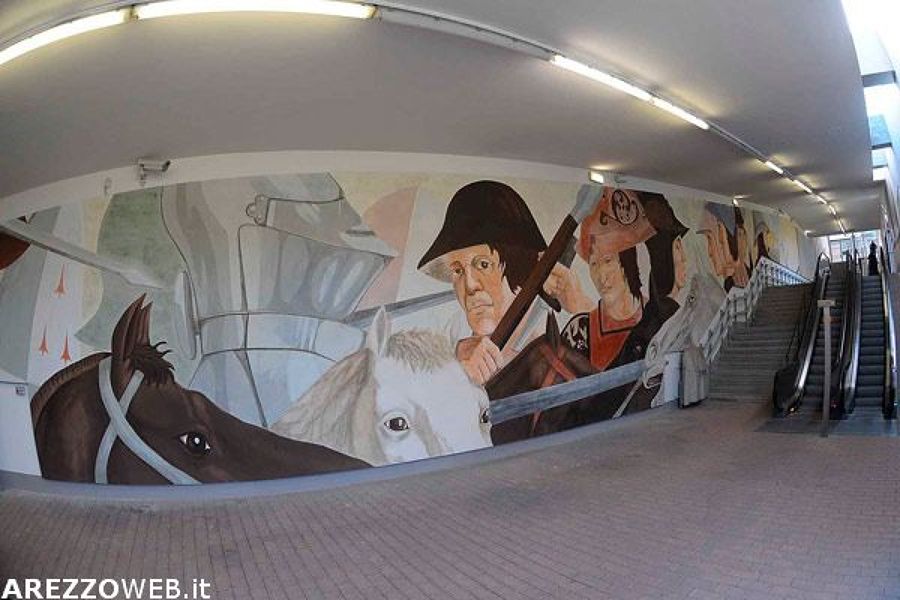Mural en Italia