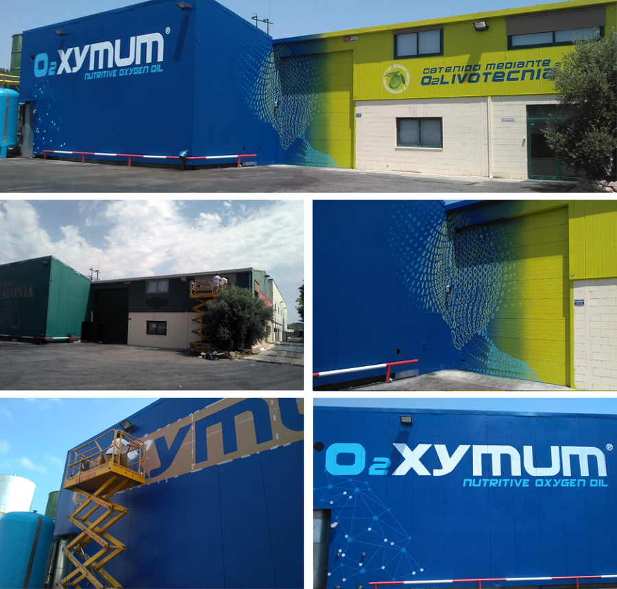  MURAL GRAN FORMATO PARA NAVE INDUSTRIAL. 