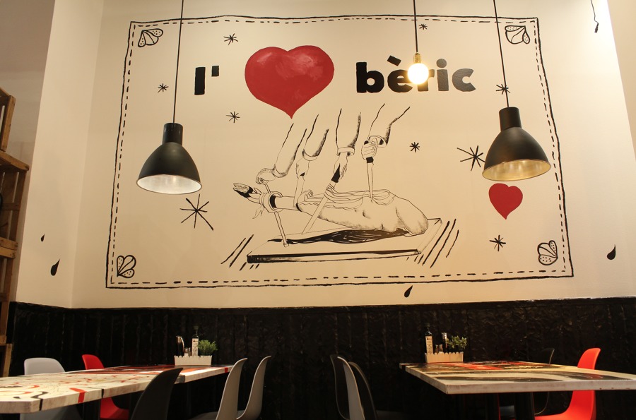 Mural Interior de Jamón