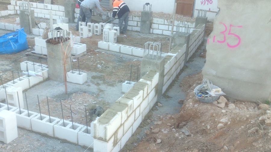 MURETES APOYO FORJADO SANITARIO