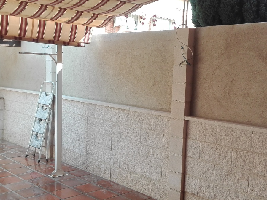 Muro bloque lateral derecho