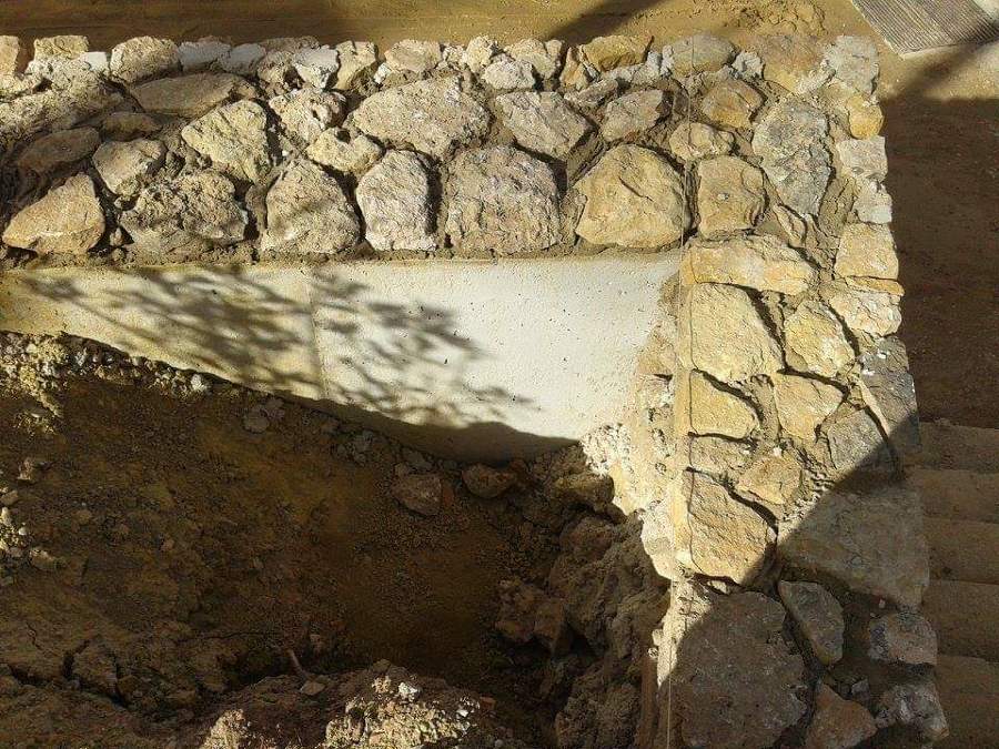 MURO CONTENCIÓN PIEDRA NATURAL