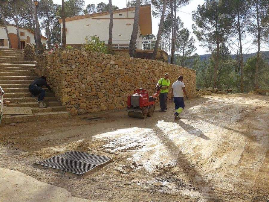 MURO CONTENCIÓN PIEDRA NATURAL