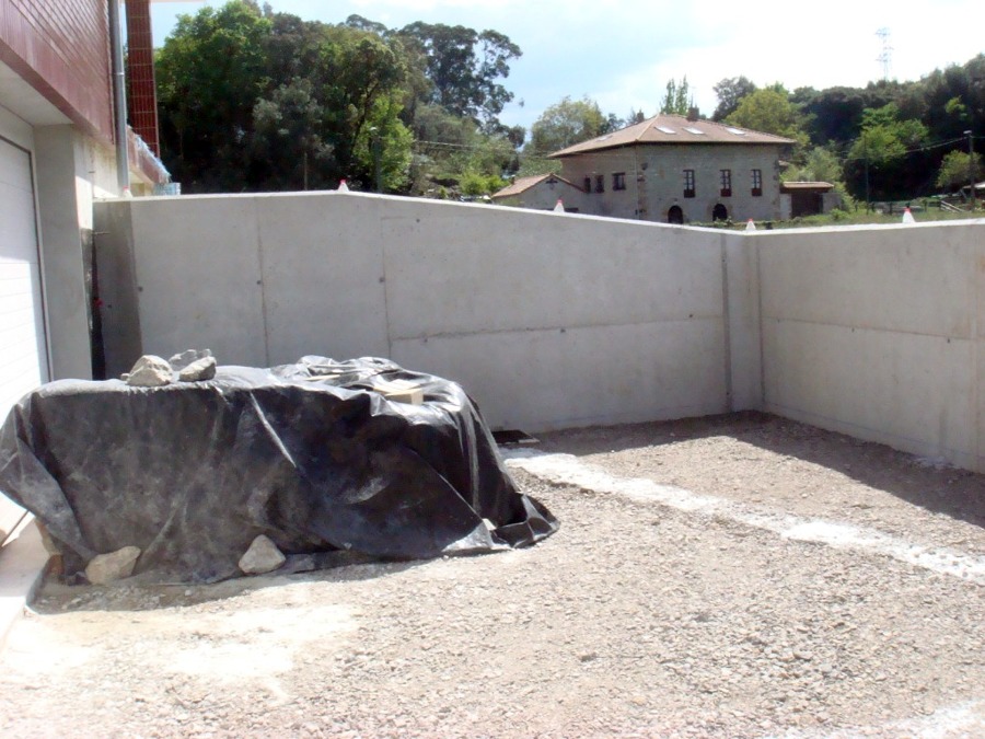 muro contencion visto