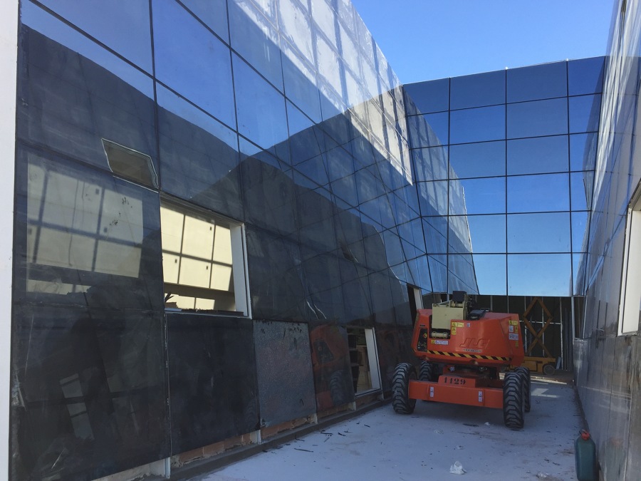 Muro cortina estructural directo