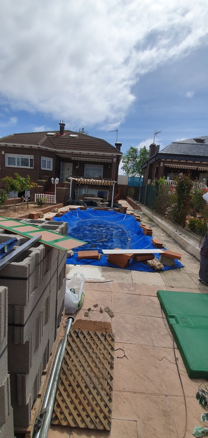 MURO DE BLOQUE DE HORMIGON VISTO