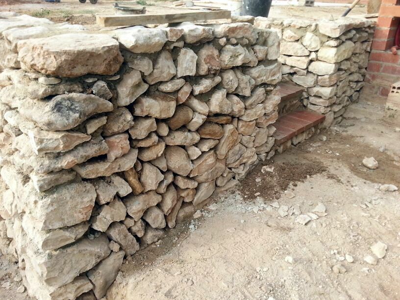 Muro piedra seca 