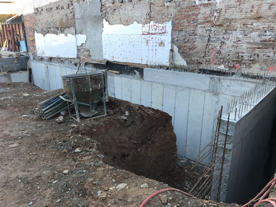 Muros de contención a 1 cara