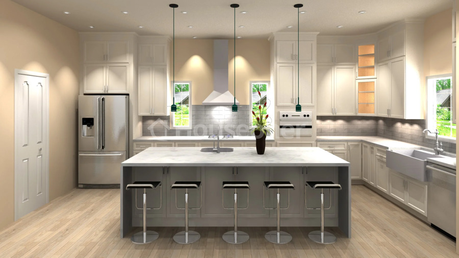 MUY COMPLETA, ABIERTA A LA ZONA DE DÍA Y CON UNA GRAN ISLA