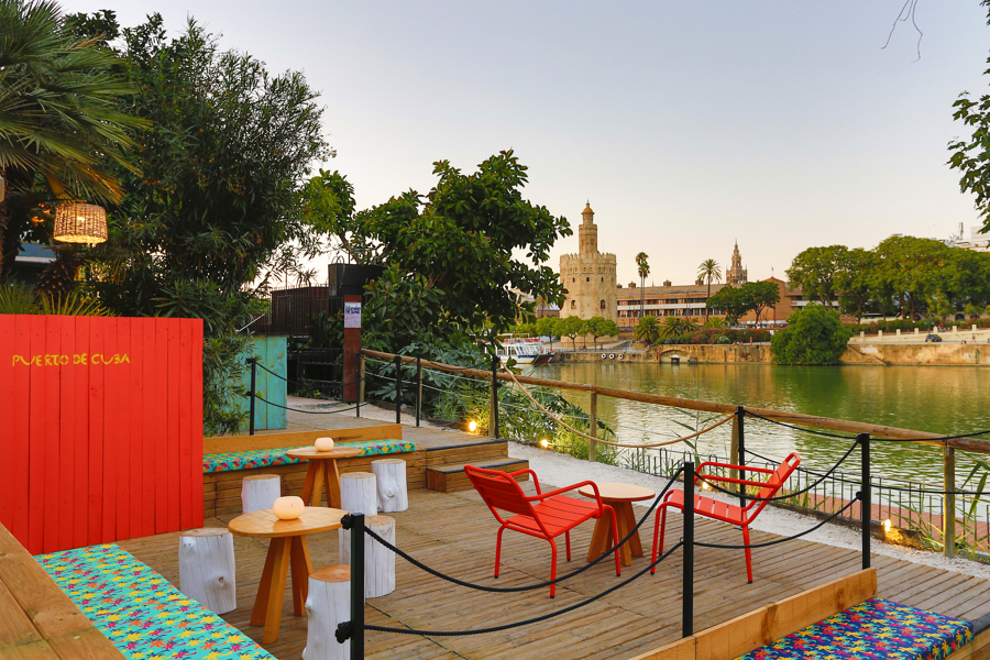 terraza puerto de cuba