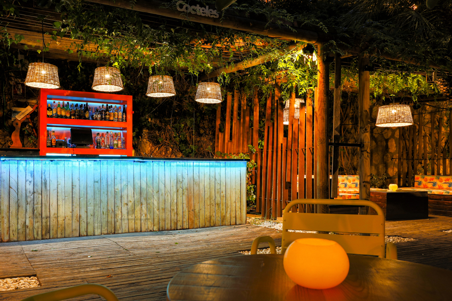 decoración chiringuito