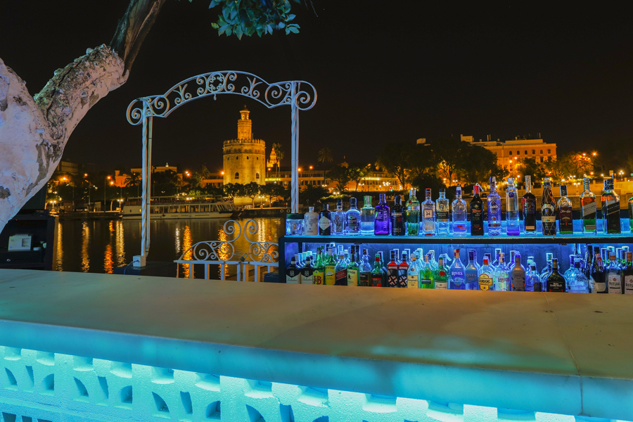 vistas dede la discoteca