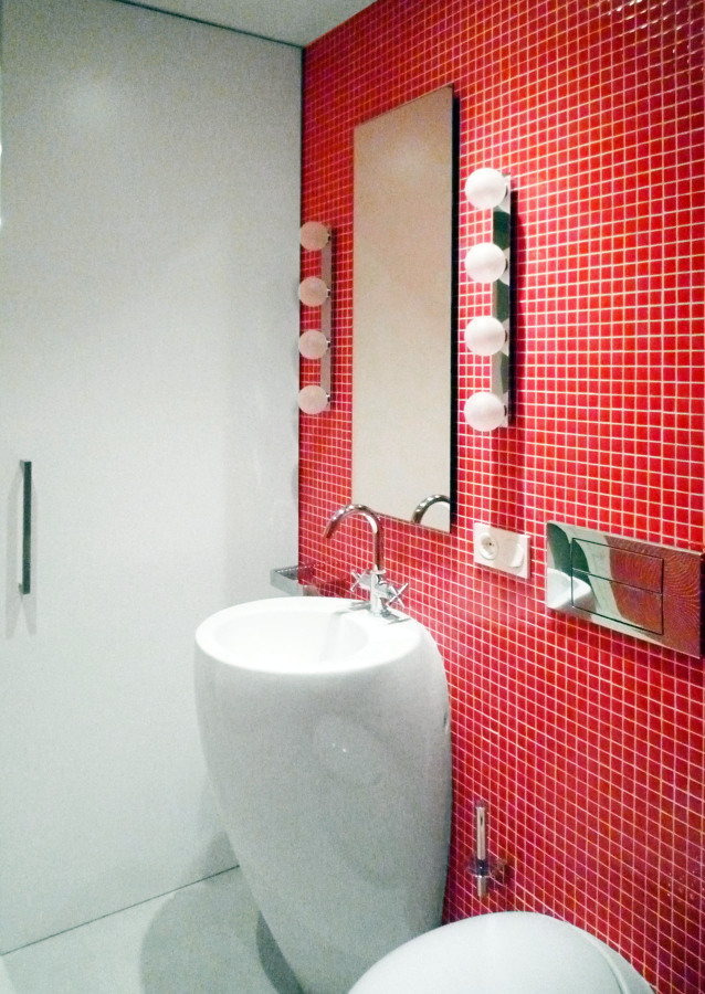 Baño Rojo