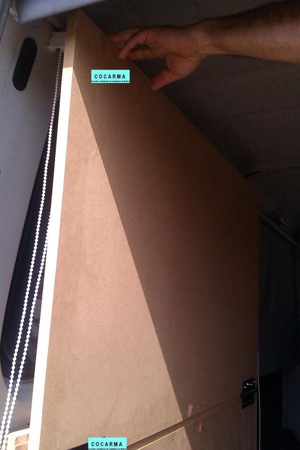 Panel Dm listo para pintar