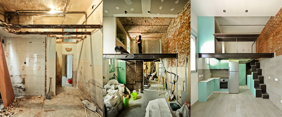 Antes - después de la reforma